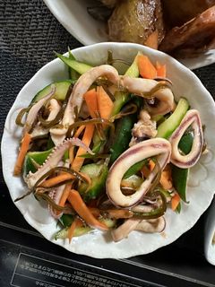 イカと胡瓜の塩昆布酢の物-レシピのメイン写真