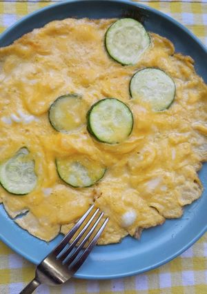 朝食に！ズッキーニのふわとろ卵！-レシピのメイン写真
