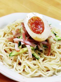 冷やし中華風混ぜそば-レシピのメイン写真