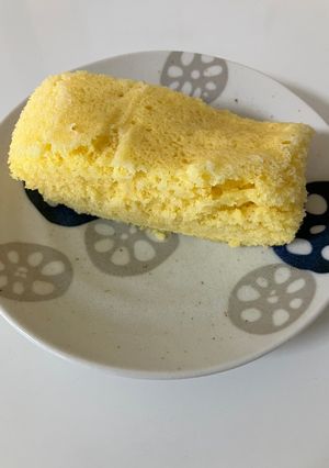 ルクエで贅沢たまご蒸しパン-レシピのメイン写真