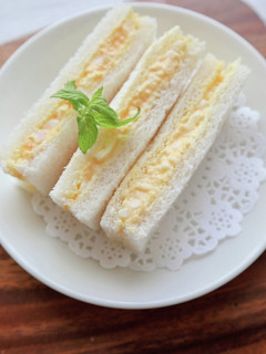 からしマヨ味☆たまごサンドウィッチ-レシピのメイン写真