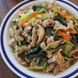 豚肉と小松菜の中華炒め