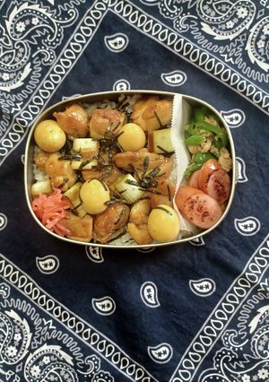 焼き鳥弁当-レシピのメイン写真