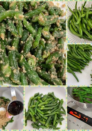インゲン豆の胡麻和え（2024）-レシピのメイン写真