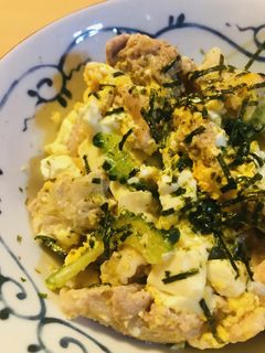 豚こまぎれ肉●ゴーヤーチャンプルー丼-レシピのメイン写真