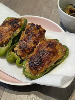 ピーマンの肉詰め-レシピのメイン写真
