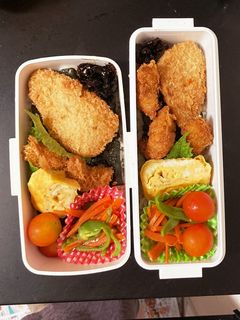 男子高校生弁当 記録13 のり弁-レシピのメイン写真
