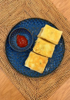 簡単！インドネシア風豆腐のマルタバック-レシピのメイン写真