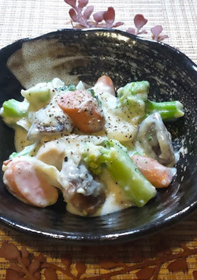 野菜とソーセージの旨だしミルク煮-レシピのメイン写真