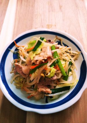 和風出汁で簡単野菜炒め-レシピのメイン写真