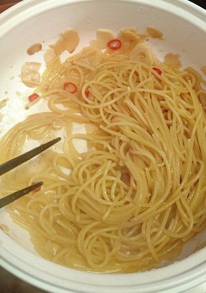 ペペロンチーノ！ワンパン調理で洗い物削減-レシピのメイン写真