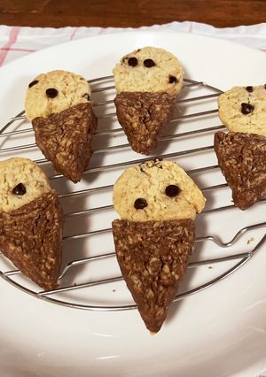 米粉60オートミール50クッキー-レシピのメイン写真