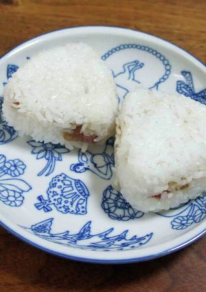 鯛の刺身のおにぎり-レシピのメイン写真
