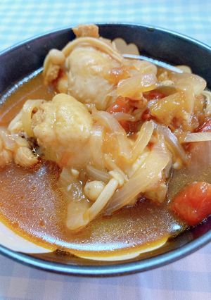 手羽元のトマト煮-レシピのメイン写真
