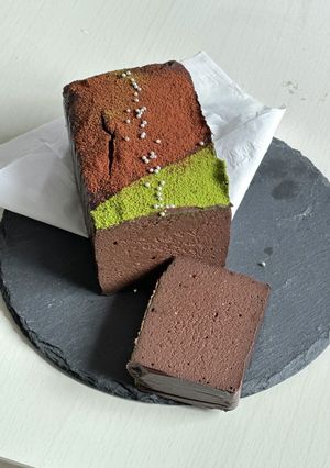 チョコなし!ミキサーで簡単濃厚テリーヌ-レシピのメイン写真