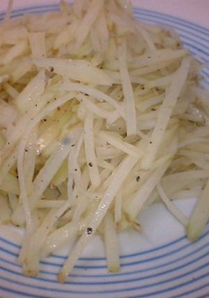 じゃがいもの千切り炒め♪-レシピのメイン写真