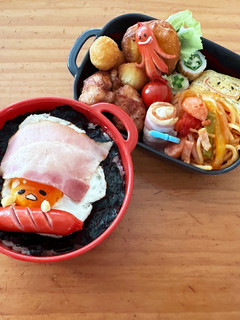 お昼寝ぐでたまキャラ弁-レシピのメイン写真