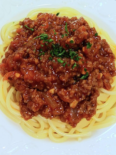 基本のパスタは見飽きたミートソースパスタ-レシピのメイン写真