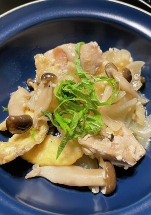 白ワインのお供に！鶏もも肉のガリポン炒め-レシピのメイン写真