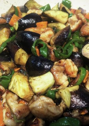 タンパク質が摂れる夏野菜と鶏肉炒め-レシピのメイン写真