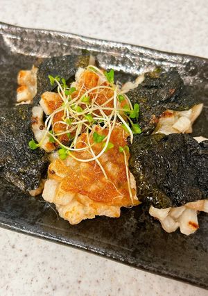 カリっとコロコロな長芋の磯辺焼き-レシピのメイン写真