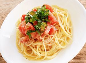 夏野菜で真夏のさっぱり冷製パスタ！-レシピのメイン写真