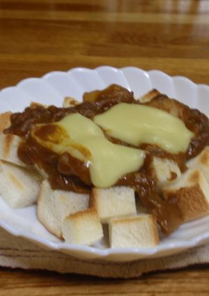 超超超簡単！！朝食焼きカレー-レシピのメイン写真
