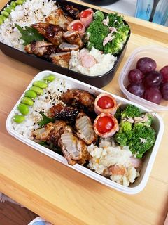20240621娘ちゃん息子っちのお弁当-レシピのメイン写真