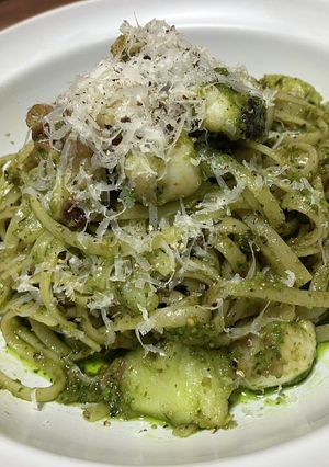 タコとポテトのジェノベーゼパスタ-レシピのメイン写真