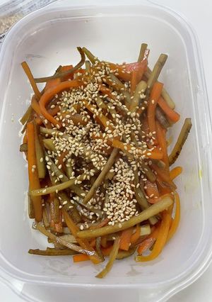 【作り置き副菜】基本的なきんぴらごぼう-レシピのメイン写真