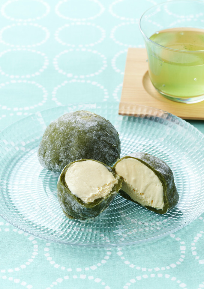 桑抹茶のアイス大福-レシピのメイン写真