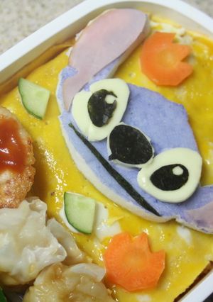 スティッチ　キャラ弁-レシピのメイン写真