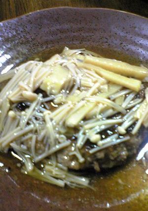定番ハンバーグ和風ソース-レシピのメイン写真