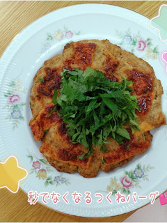 ♡秒でなくなるつくねバーグ♡-レシピのメイン写真