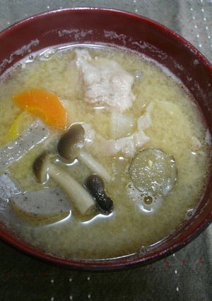 ☆コク旨！具だくさん豚汁☆-レシピのメイン写真