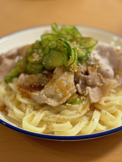 さっぱり冷しゃぶうどん-レシピのメイン写真