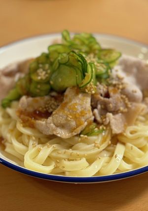 さっぱり冷しゃぶうどん-レシピのメイン写真