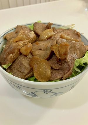 焼かないスタミナチャーシュー丼-レシピのメイン写真