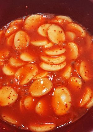 ☆韓国人が作る☆トックで簡単トッポギ☆-レシピのメイン写真
