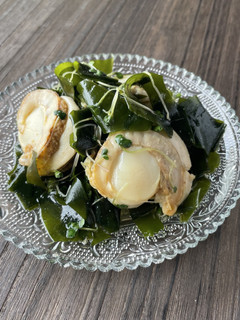 海の恵みたっぷり!わかめと帆立の中華和え-レシピのメイン写真