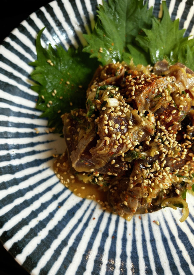 鰹のたたきのなめろう風-レシピのメイン写真