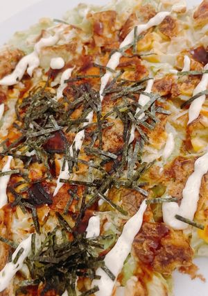 グルテンフリー♪米粉お好み焼き-レシピのメイン写真