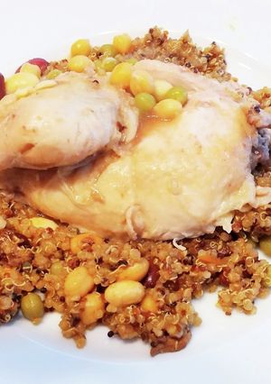お洒落に糖質オフ#43 蒸しチキン-レシピのメイン写真