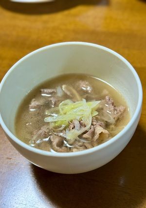 簡単！牛肉のスープ-レシピのメイン写真