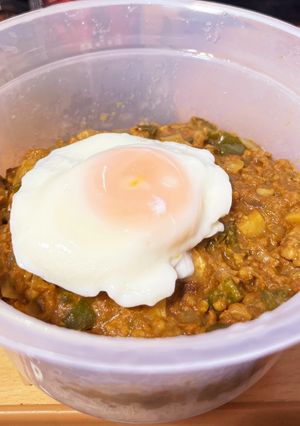 簡単 レンジでヘルシーキーマカレー-レシピのメイン写真