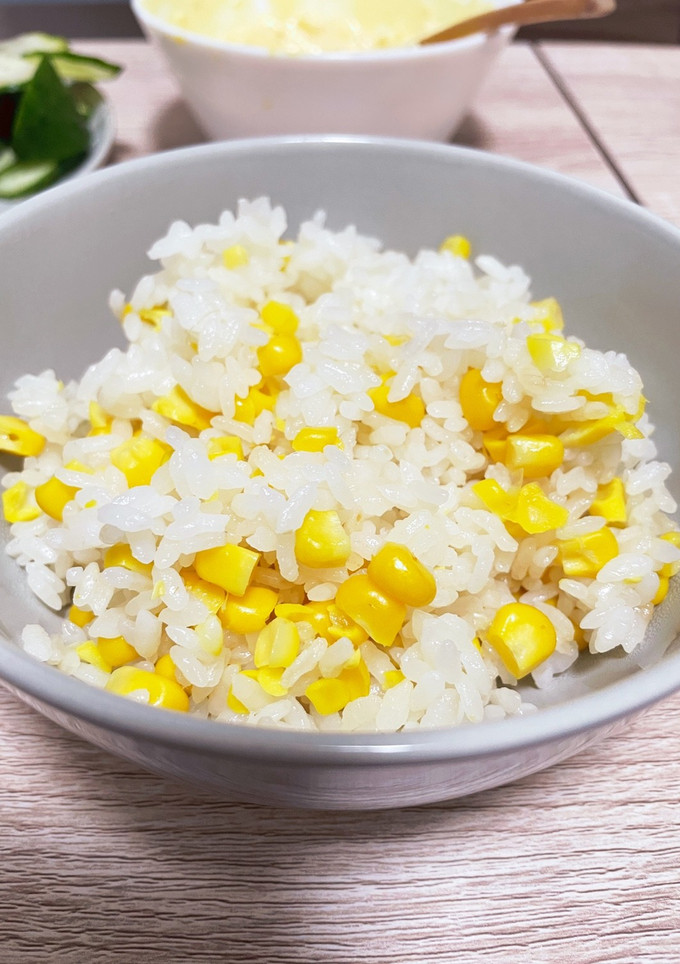 とうもろこしご飯♡-レシピのメイン写真
