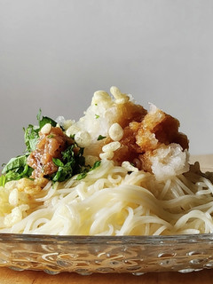 鬼おろしぶっかけ☆余ったそうめん☆ランチ-レシピのメイン写真