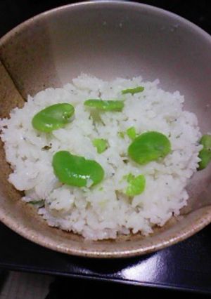 空豆ご飯-レシピのメイン写真