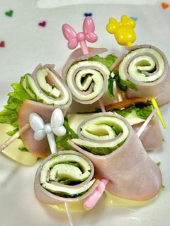 ハムとチーズと大葉のおつまみ♪-レシピのメイン写真