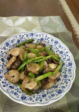 帆立、エビの炒め物-レシピのメイン写真